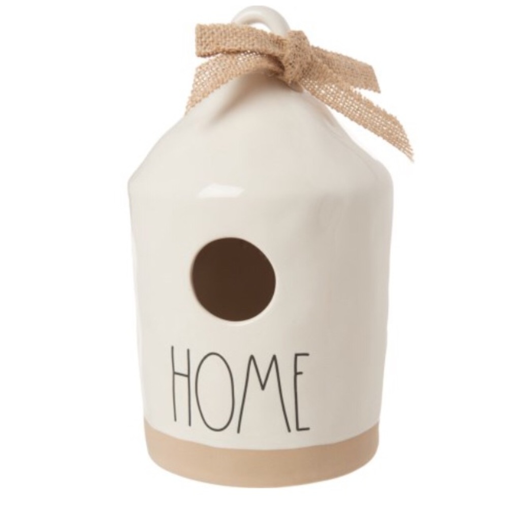 Rae Dunn HOME birdhouse